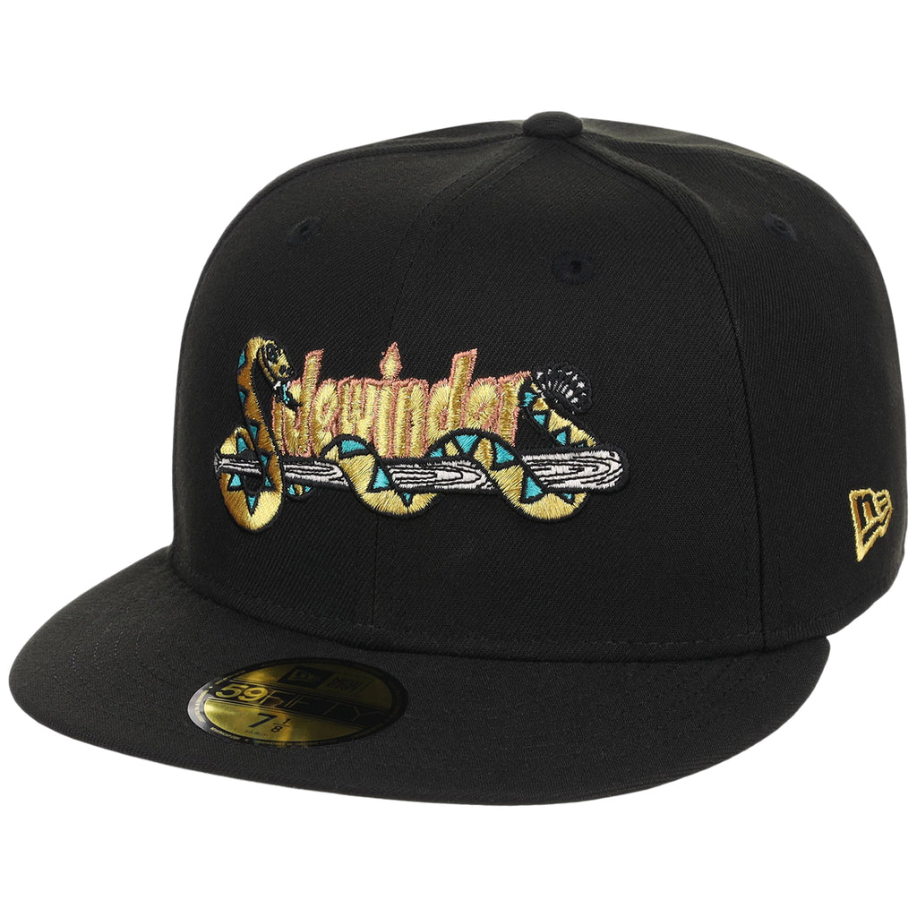 Tucson Sidewinders Phoenix Crown the City New Era 59FIFTY (Black/Black)