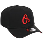 Baltimore Orioles MLB Black x Red FASHION CORE New Era 9FORTY A-Frame