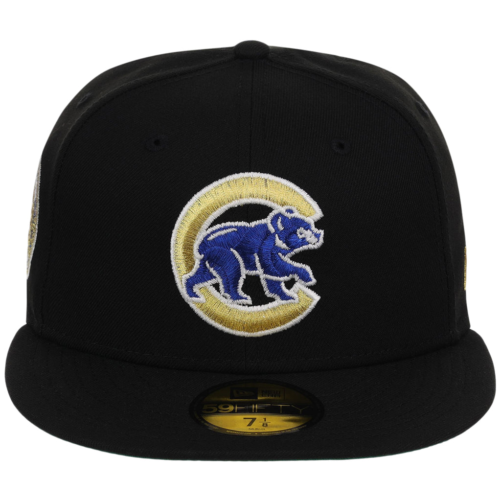 Chicago Cubs Northside Chicago Crown the City New Era 59FIFTY (Black/Black)