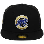 Chicago Cubs Northside Chicago Crown the City New Era 59FIFTY (Black/Black)