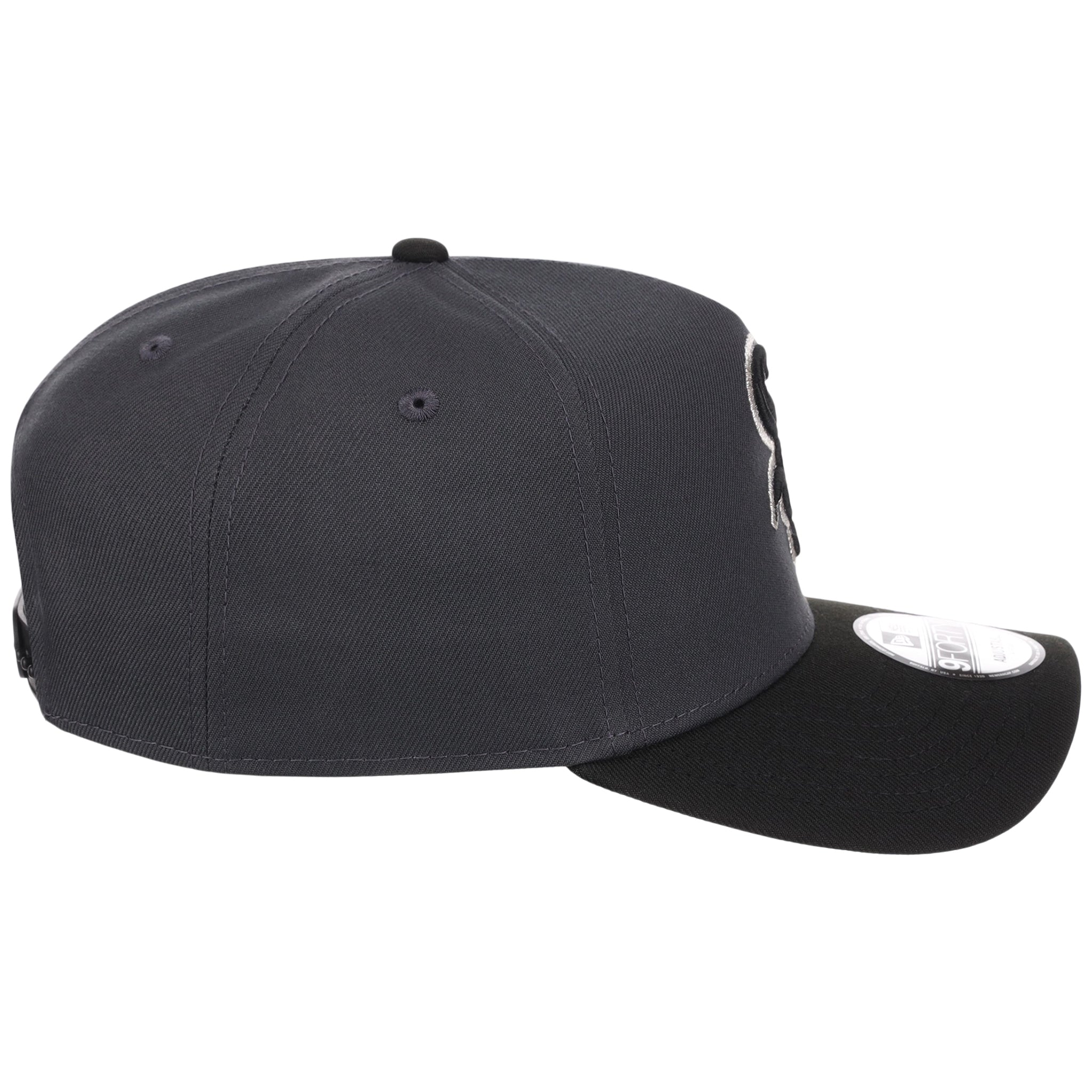 Chicago White Sox MLB Graphite x Black FASHION CORE New Era 9FORTY A-Frame