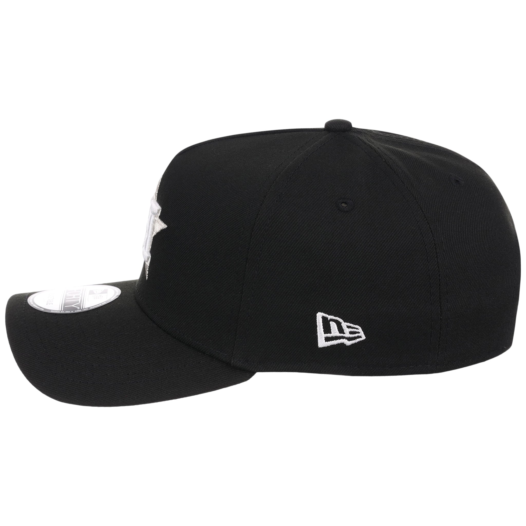 Houston Astros MLB Black x White FASHION CORE New Era 9FORTY A-Frame