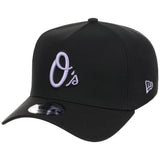 Baltimore Orioles MLB Black x Lavender FASHION CORE New Era 9FORTY A-Frame