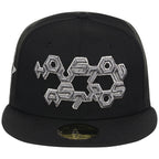 Houston Astros MLB Friday Flux New Era 59FIFTY - Black/Black