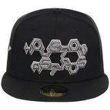 Houston Astros MLB Friday Flux New Era 59FIFTY - Black/Black