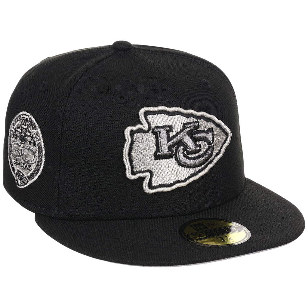 Kansas City Chiefs NFL Liquid Titanium New Era 59FIFTY