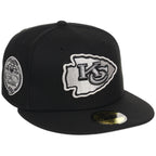 Kansas City Chiefs NFL Liquid Titanium New Era 59FIFTY
