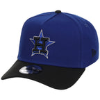 Houston Astros MLB Royal x Black FASHION CORE New Era 9FORTY A-Frame