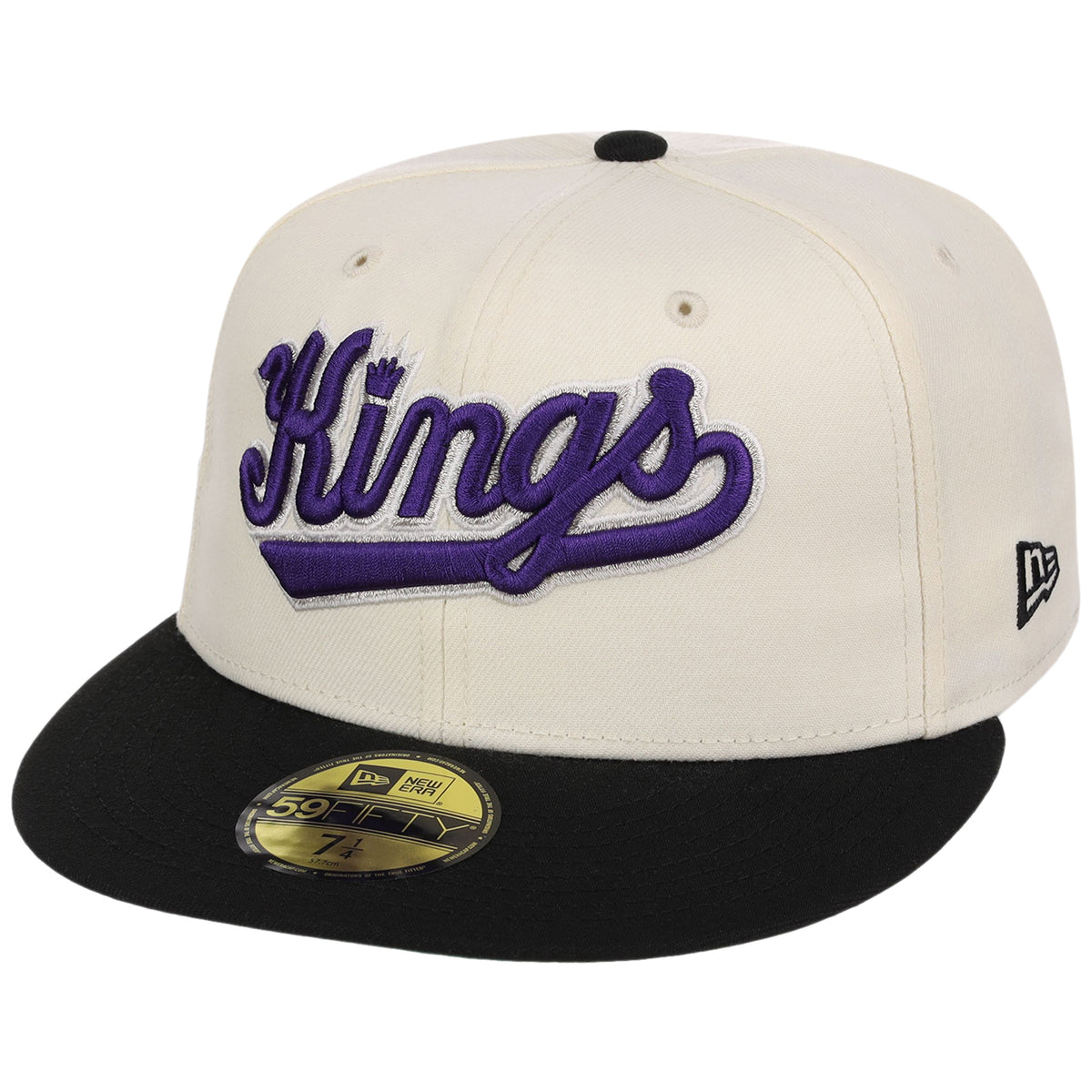 Sacramento Kings NBA Chrome OTC New Era 59FIFTY (Chrome/Black)