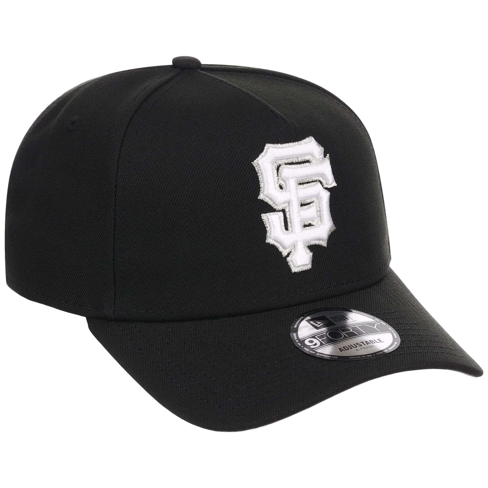San Francisco Giants MLB Black x White FASHION CORE New Era 9FORTY A-Frame