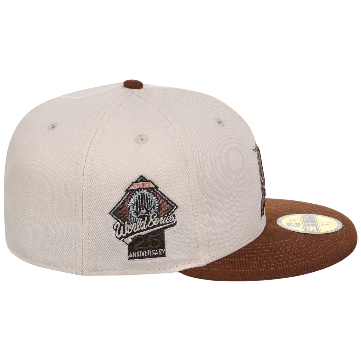 Florida Marlins MLB Auburn Cream New Era 59FIFTY