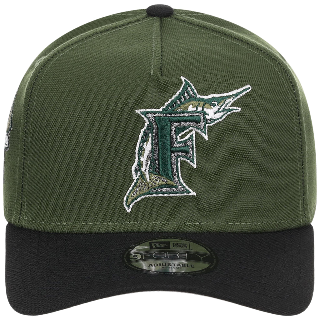 Miami Marlins MLB Field Ops New Era 9FORTY A-Frame
