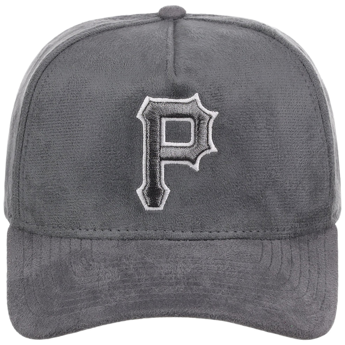 Pittsburgh Pirates MLB Gray x Suede FASHION CORE New Era 9FORTY A-Frame
