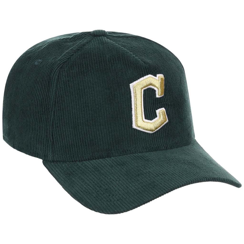 Cleveland Guardians MLB Dark Green Cord FASHION CORE New Era 9FORTY A-Frame