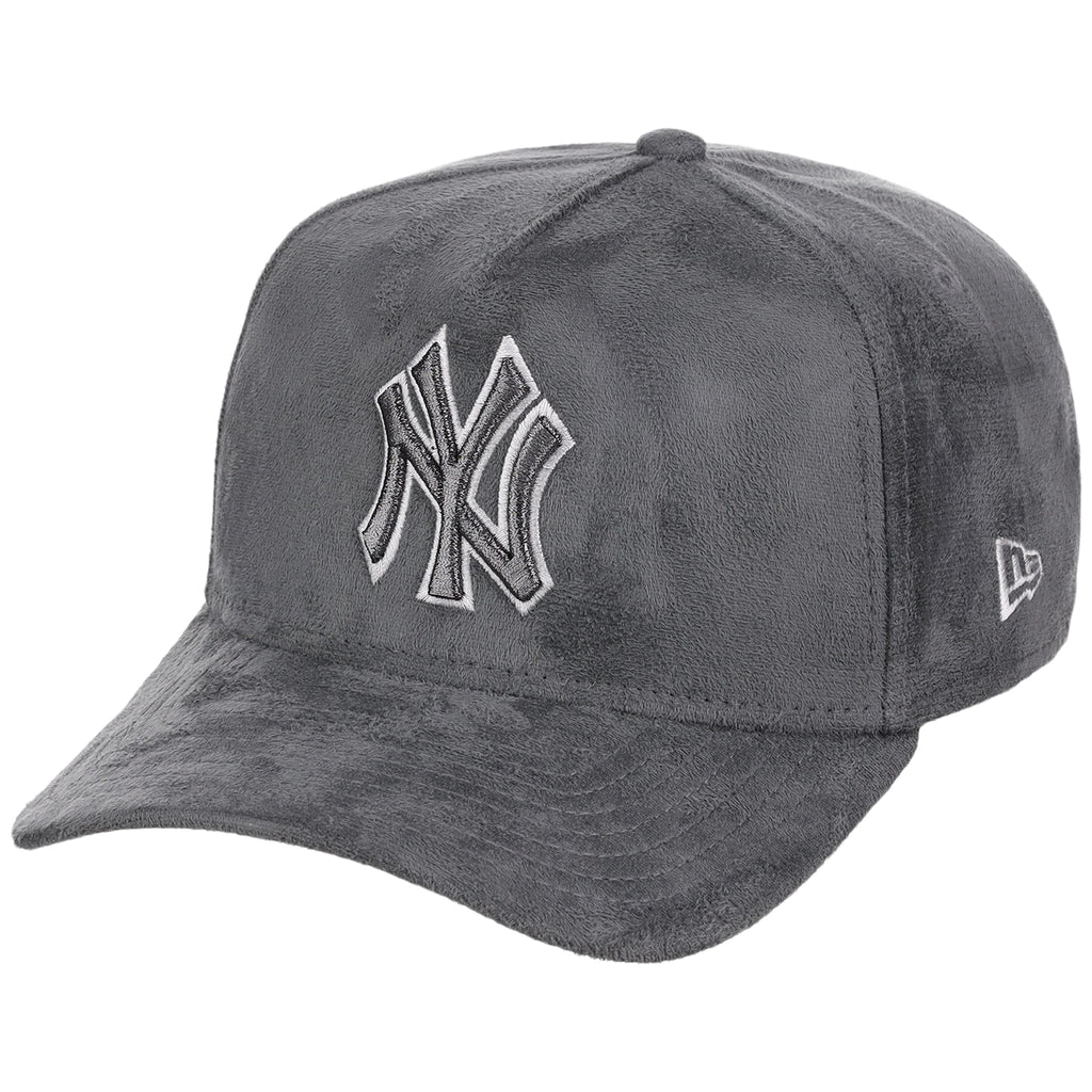 New York Yankees MLB Gray x Suede FASHION CORE New Era 9FORTY A-Frame