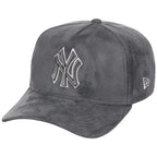 New York Yankees MLB Gray x Suede FASHION CORE New Era 9FORTY A-Frame