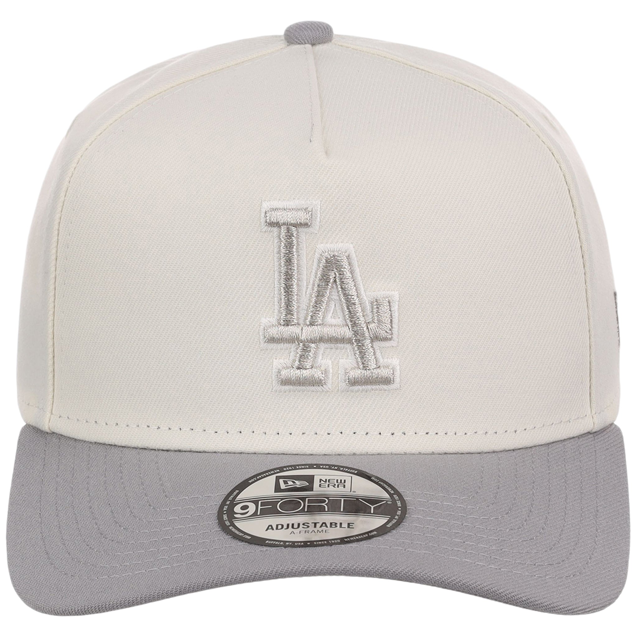Los Angeles Dodgers MLB Chrome x Gray FASHION CORE New Era 9FORTY A-Frame