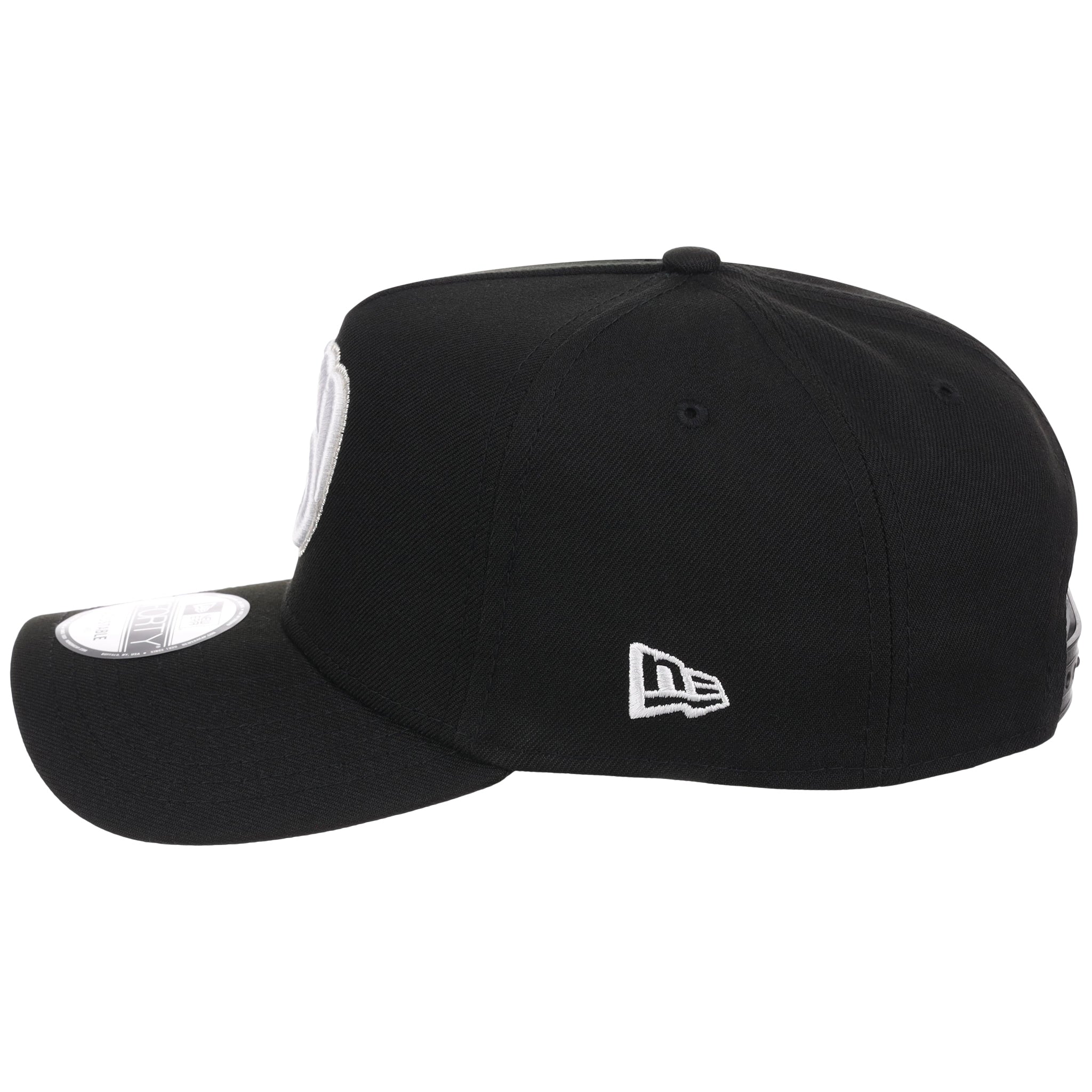 Milwaukee Brewers MLB Black x White FASHION CORE New Era 9FORTY A-Frame