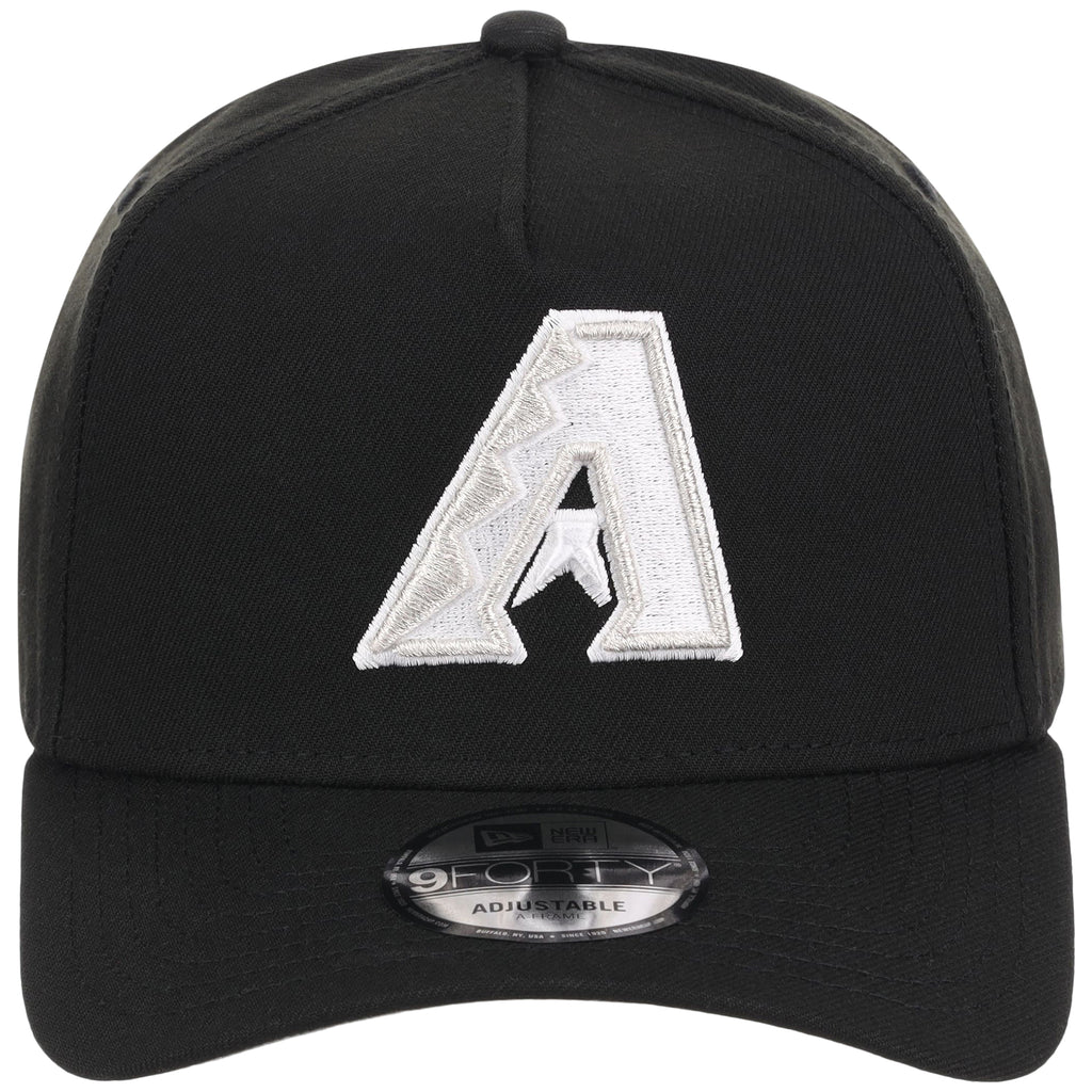 Arizona Diamondbacks MLB Black x White FASHION CORE New Era 9FORTY A-Frame