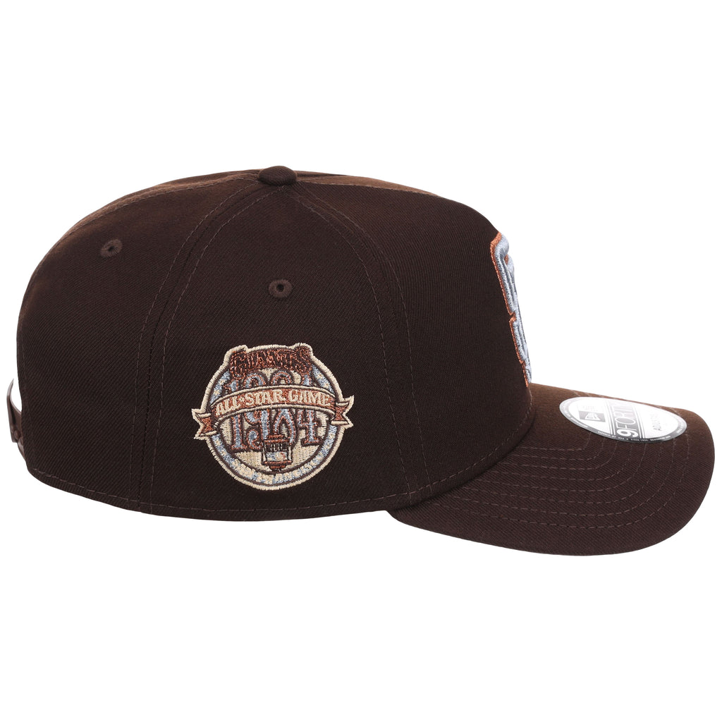 San Francisco Giants MLB Frosted Bark New Era 9FORTY A-Frame