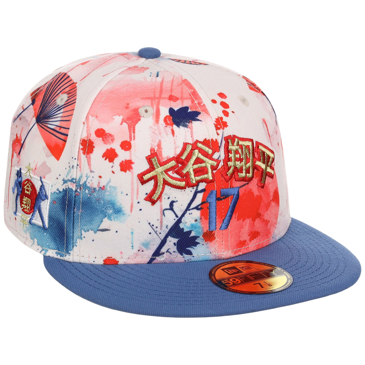 Los Angeles Dodgers Pacific Canvas New Era 59FIFTY (Multi/Royal)