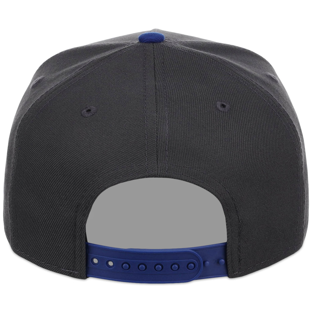 New York Mets MLB Graphite x Royal FASHION CORE New Era 9FORTY A-Frame