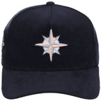 Seattle Mariners MLB Peach Ice Navy Cord New Era 9FORTY A-Frame – 5