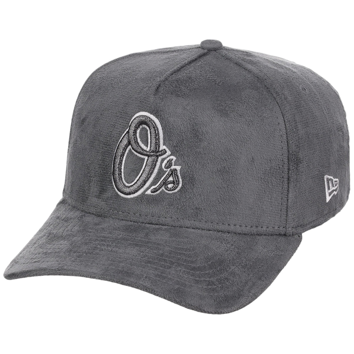 Baltimore Orioles MLB Gray x Suede FASHION CORE New Era 9FORTY A-Frame