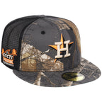 Houston Astros MLB Black Realtree Trucker New Era 59FIFTY