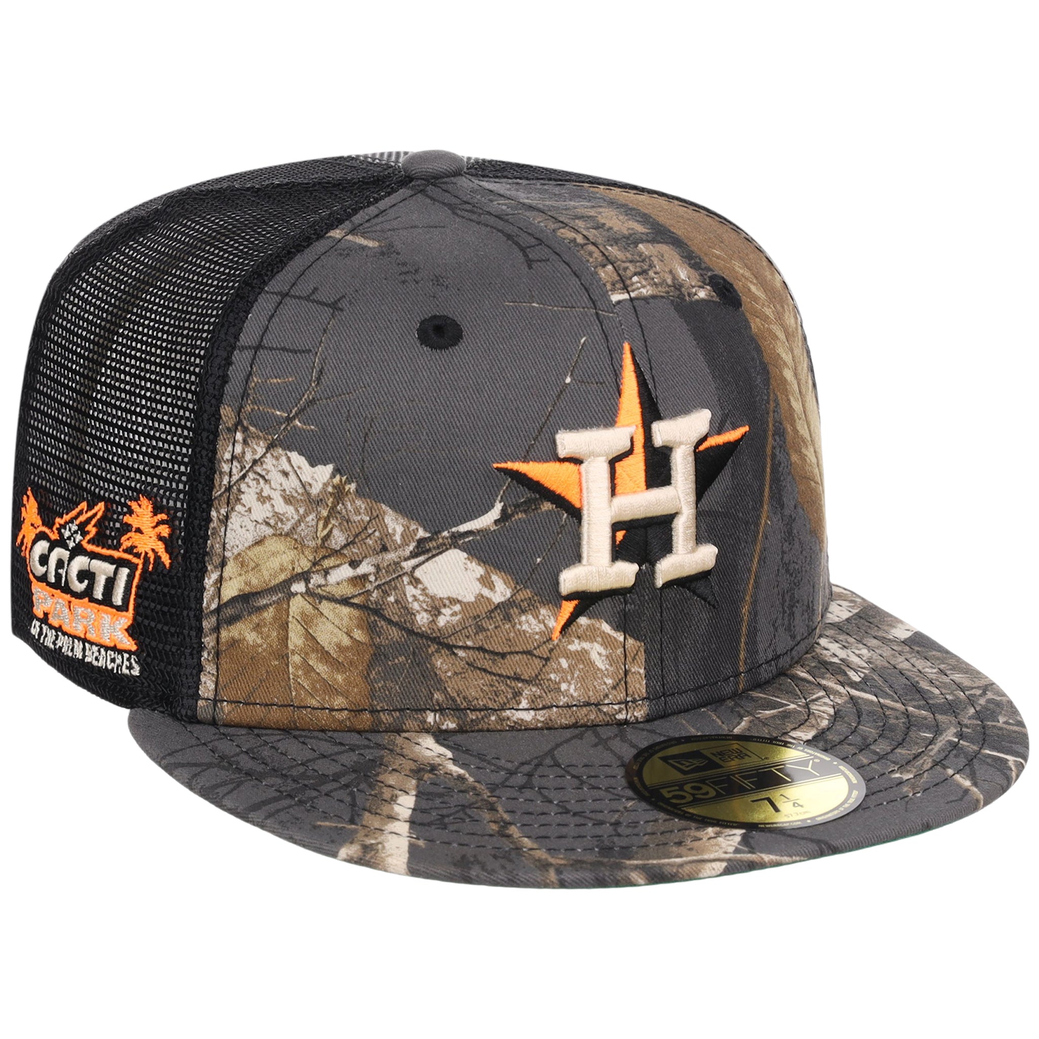 Houston Astros MLB Black Realtree Trucker New Era 59FIFTY