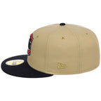 Chicago Cubs Northside Chicago Crown the City New Era 59FIFTY (Gold/Navy)