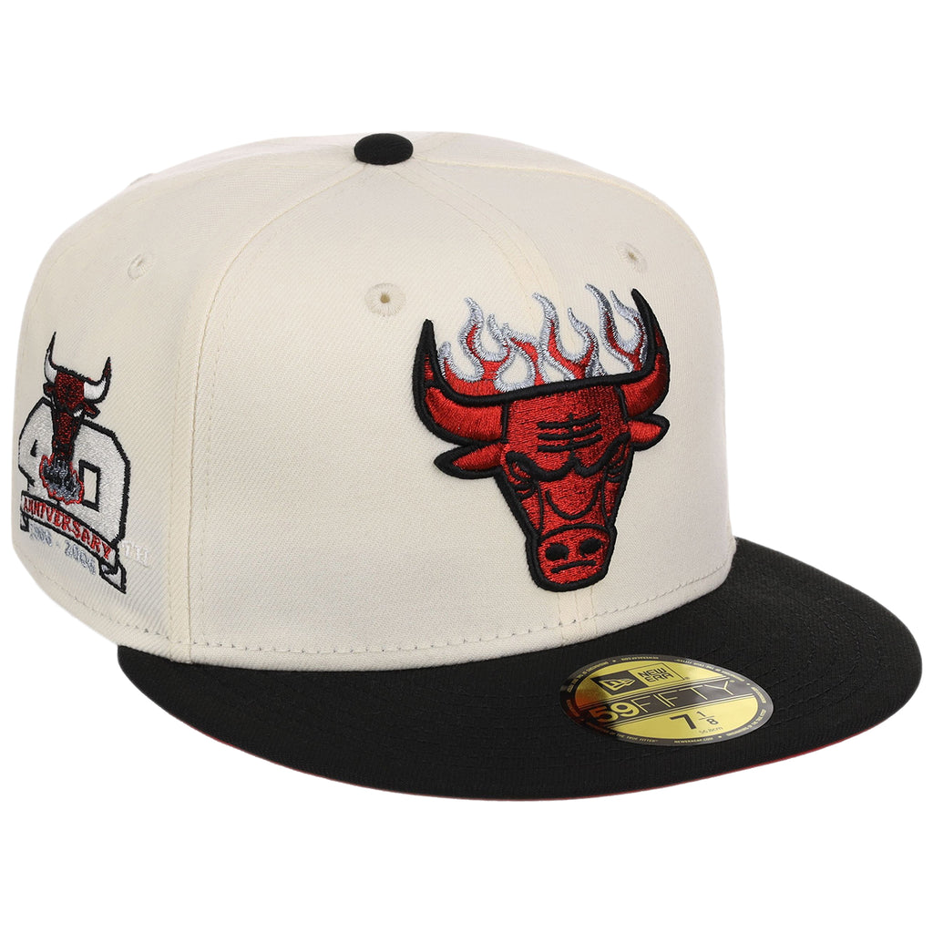 Chicago Bulls Chicago Sole New Era 59FIFTY (Chrome/Black)