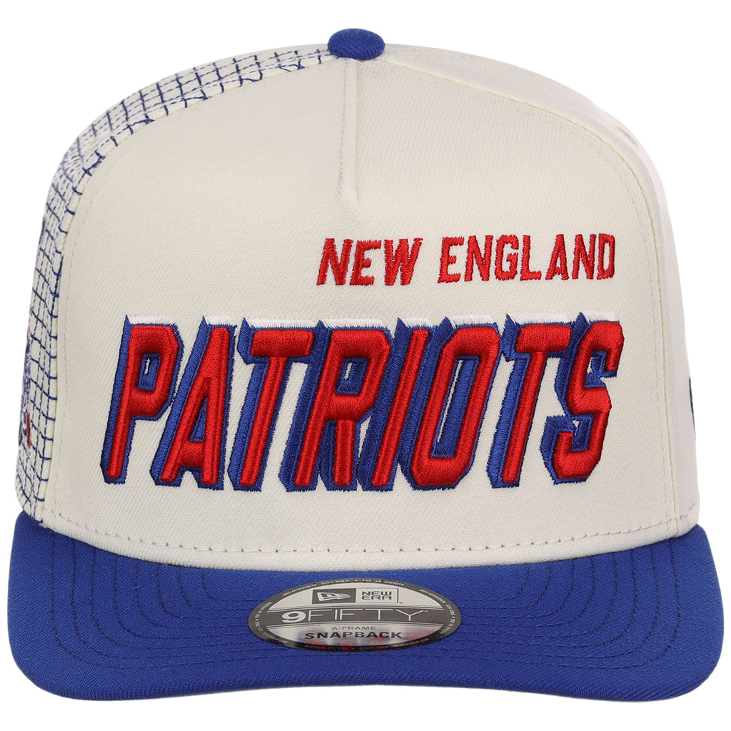 New England Patriots NFL Gridlock New Era 9FIFTY A-Frame