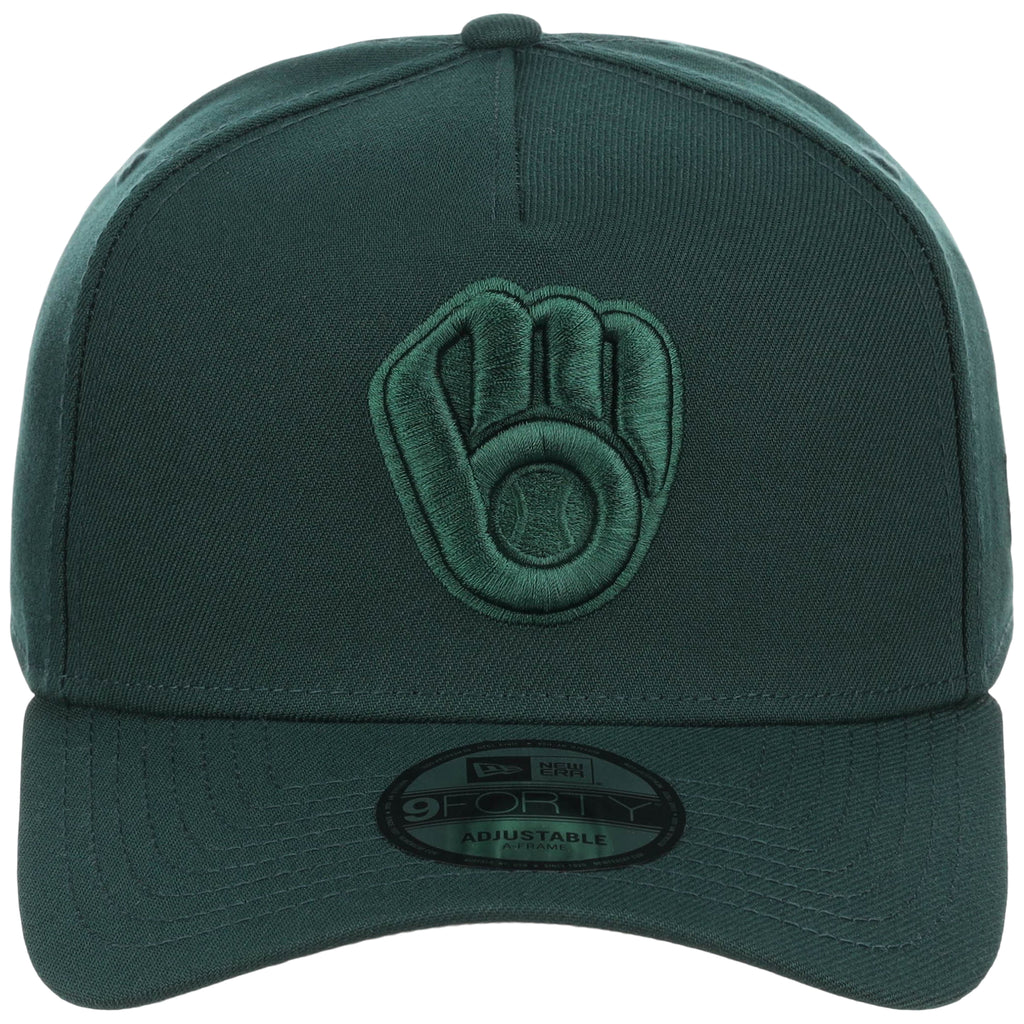Milwaukee Brewers MLB Dark Green FASHION CORE New Era 9FORTY A-Frame