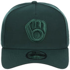Milwaukee Brewers MLB Dark Green FASHION CORE New Era 9FORTY A-Frame