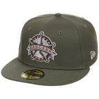 Texas Rangers MLB Olive Alloy New Era 59FIFTY