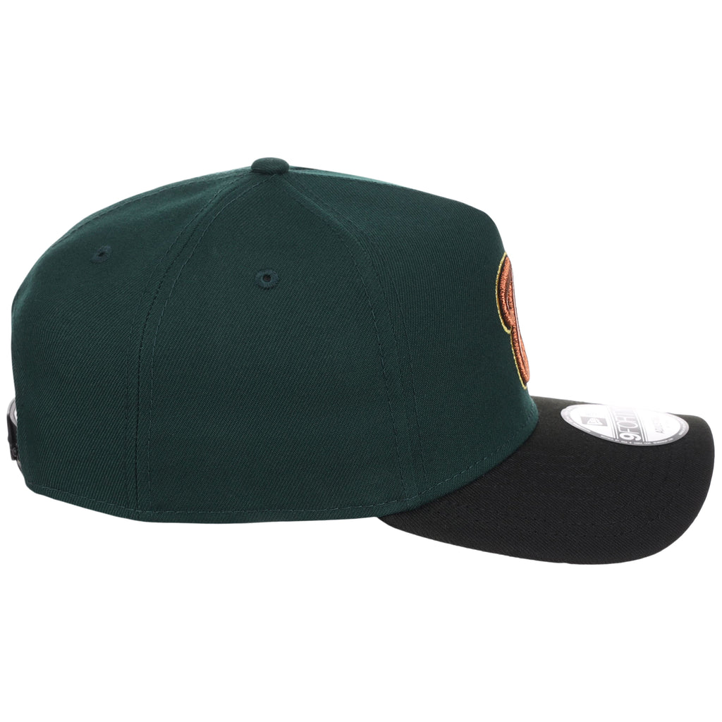 Washington Nationals MLB Dark Green x Black FASHION CORE New Era 9FORTY A-Frame