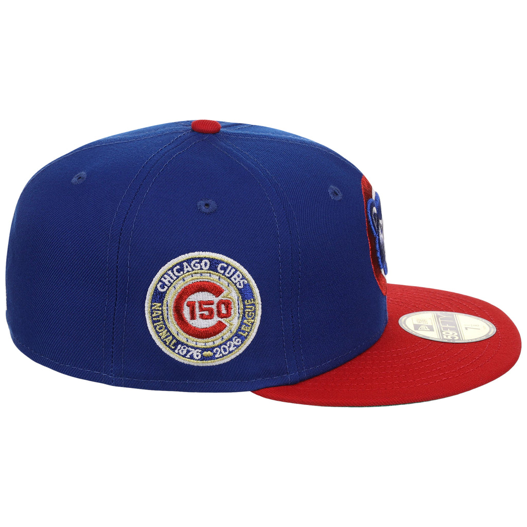 Chicago Cubs Northside Chicago Crown the City New Era 59FIFTY (Royal/Red)