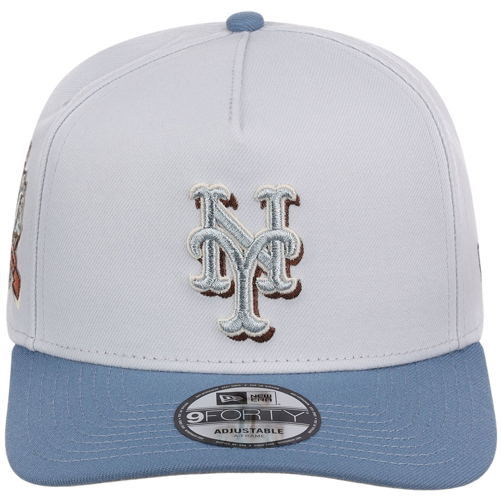 New York Mets MLB Faded Spur New Era 9FORTY A-Frame