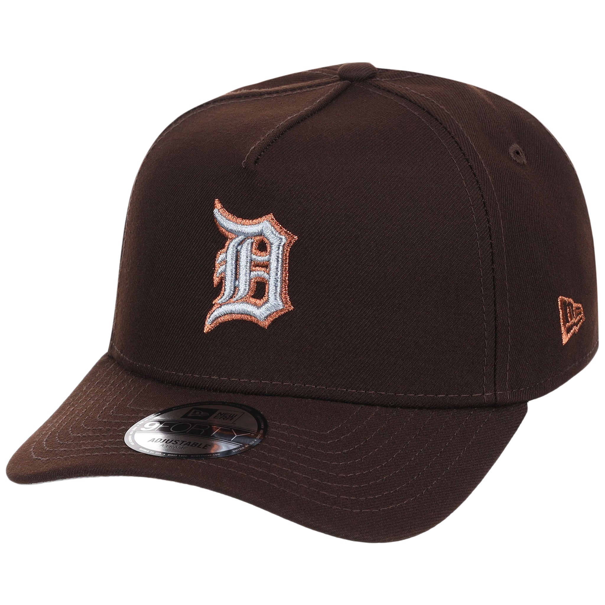 Detroit Tigers MLB Frosted Bark New Era 9FORTY A-Frame