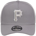 Pittsburgh Pirates MLB Gray x White FASHION CORE New Era 9FORTY A-Frame
