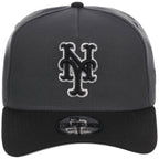 New York Mets MLB Graphite x Black FASHION CORE New Era 9FORTY A-Frame
