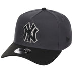 New York Yankees MLB Graphite x Black FASHION CORE New Era 9FORTY A-Frame