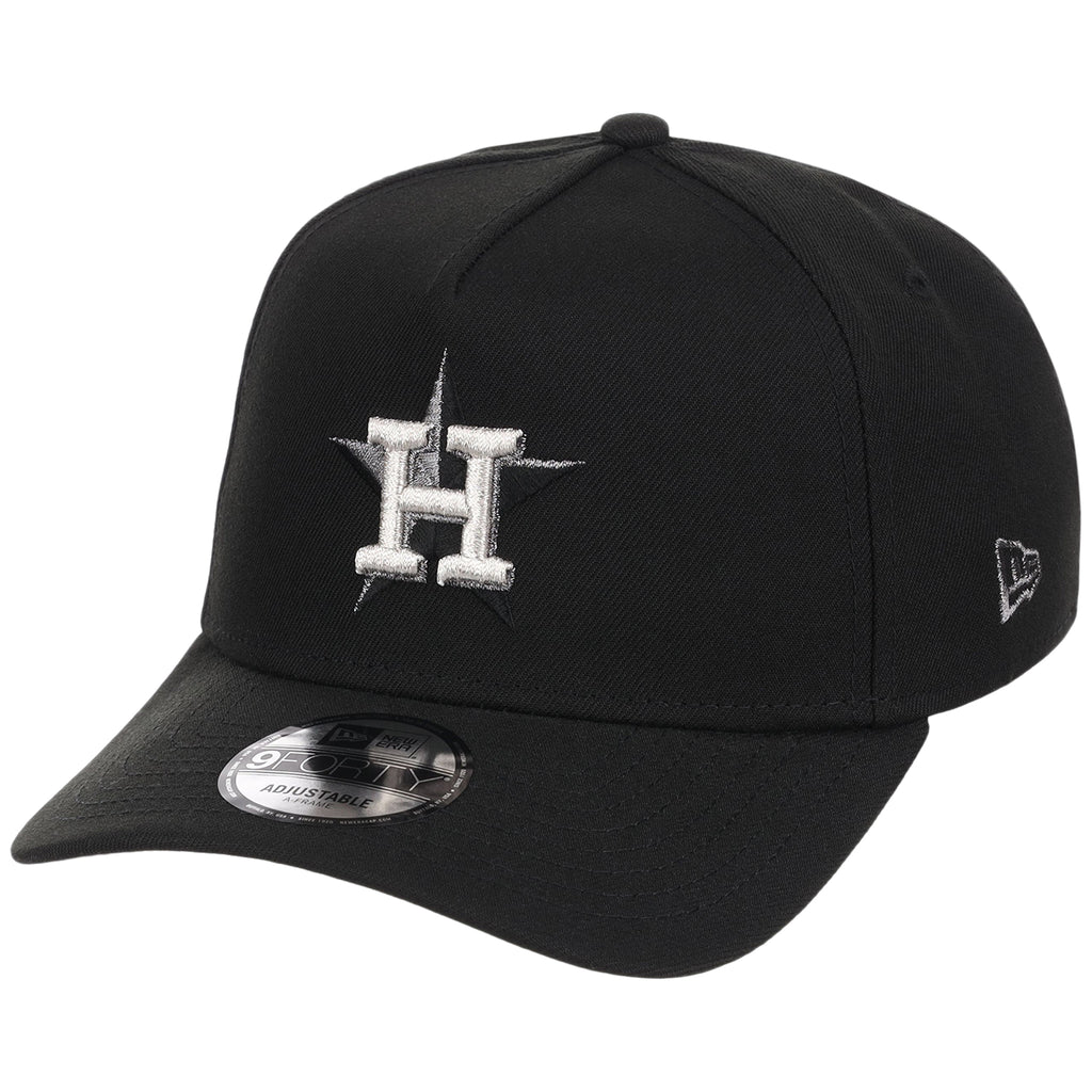 Houston Astros MLB Liquid Titanium New Era 9FORTY A-Frame