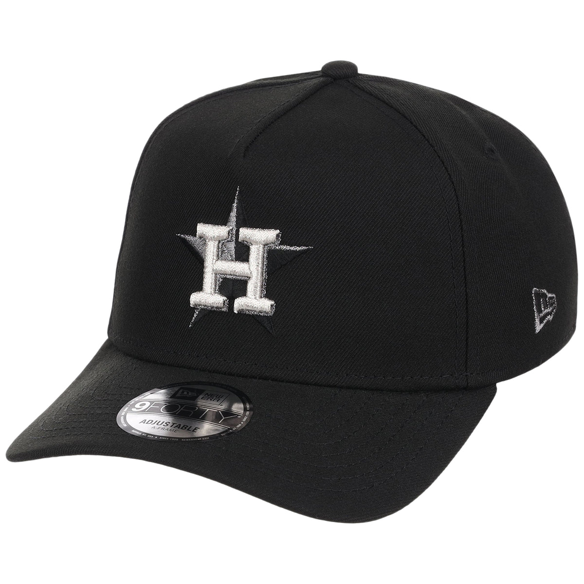 Houston Astros MLB Liquid Titanium New Era 9FORTY A-Frame