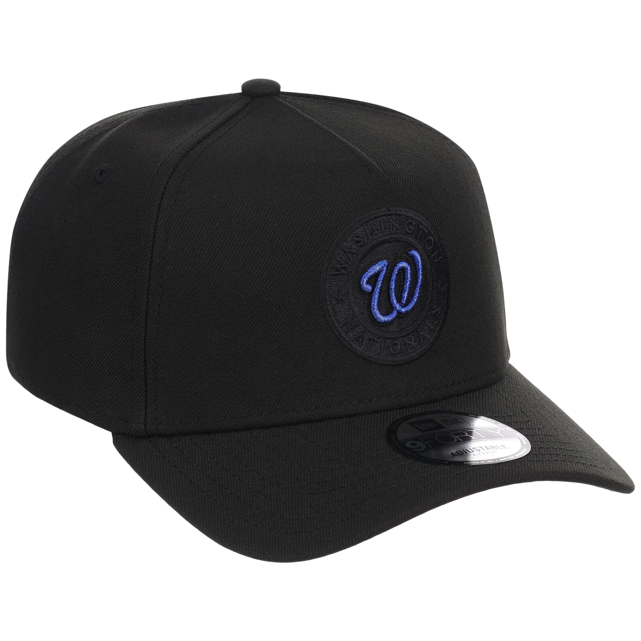 Washington Nationals MLB Black x Royal FASHION CORE New Era 9FORTY A-Frame