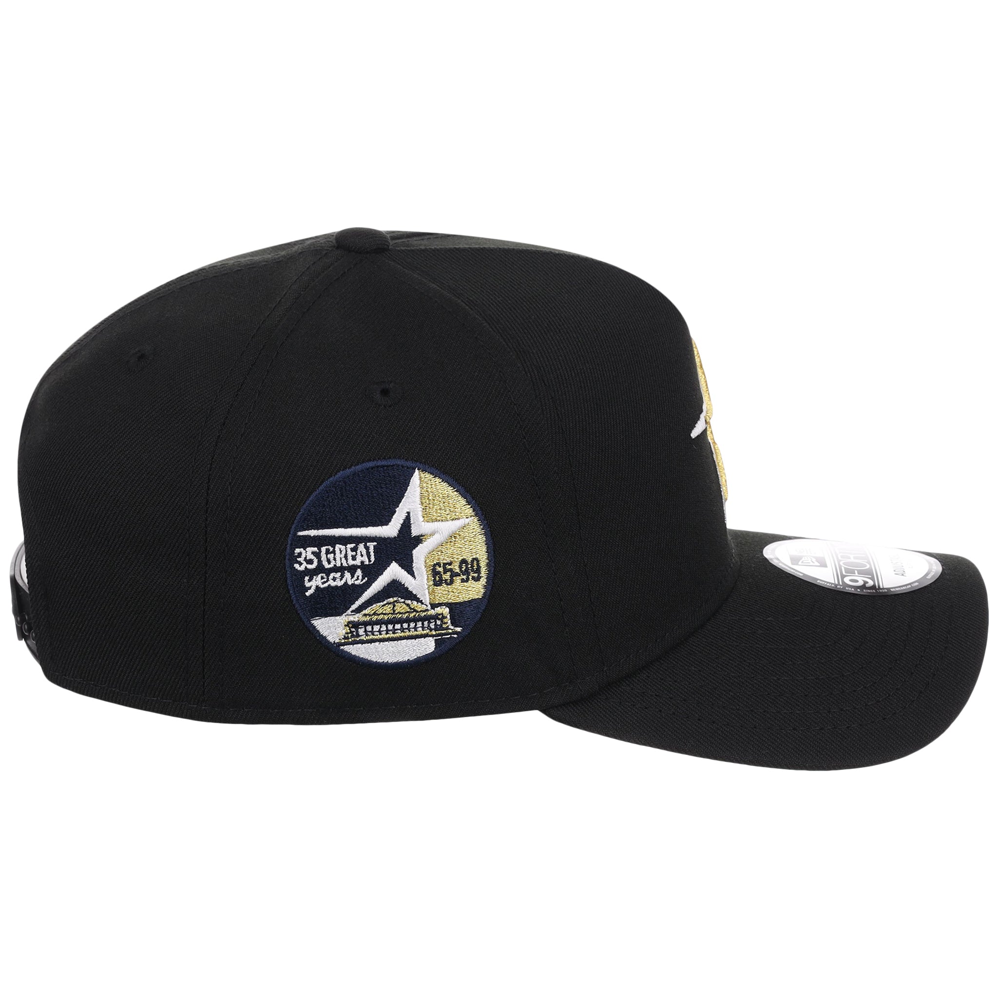 Houston Astros MLB Black Dome New Era 9FORTY A-Frame