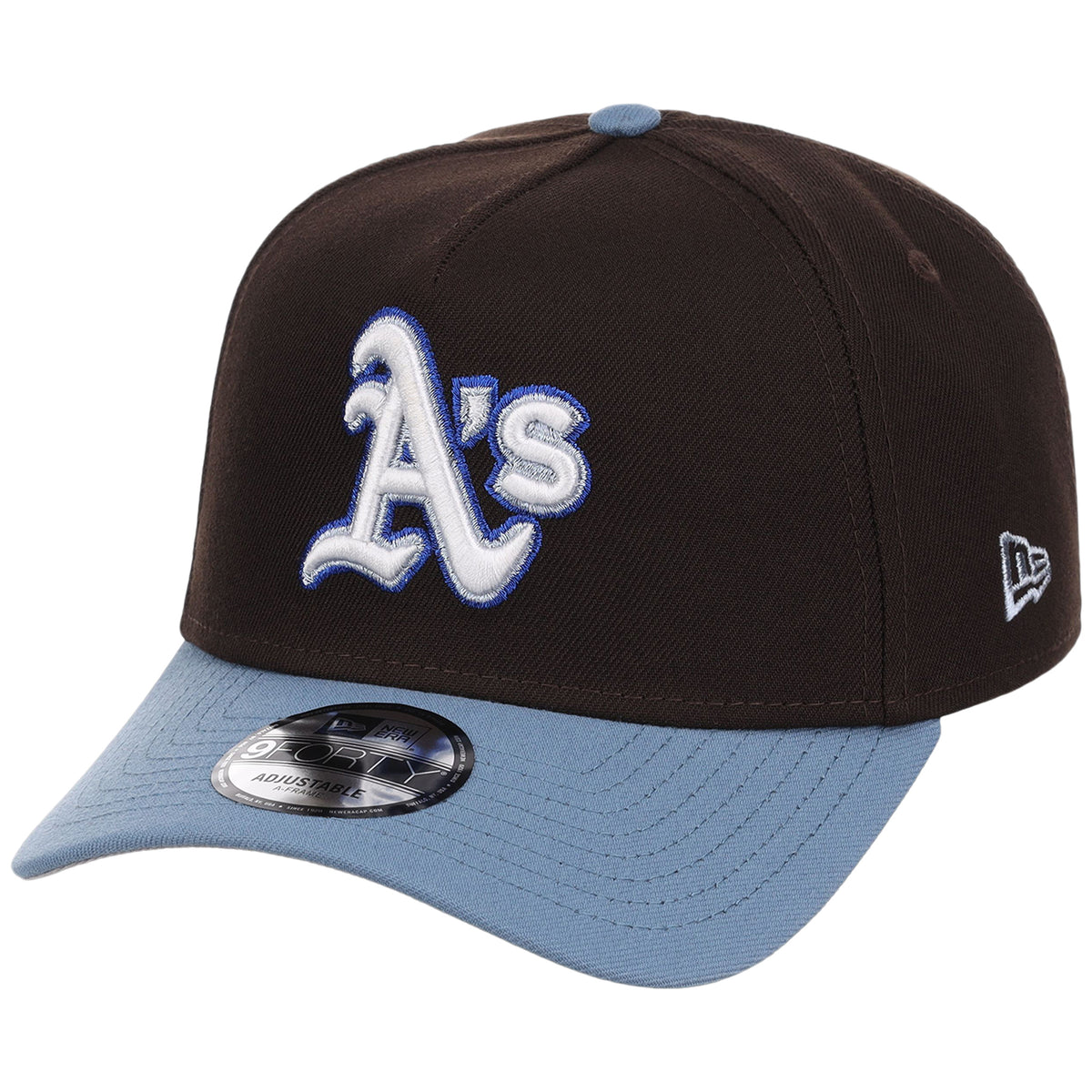 Oakland Athletics MLB Driftwood Fade New Era 9FORTY A-Frame