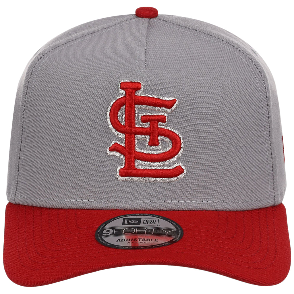 St. Louis Cardinals MLB Gray OTC FASHION CORE New Era 9FORTY A-Frame