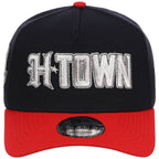 Houston Texans 'H' (Navy/Red) Houston Crown the City New Era 9FORTY A-Frame